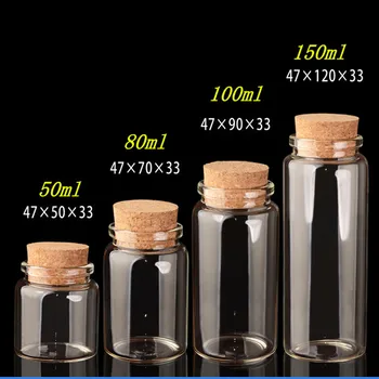 Glass Bottles with Cork Crafts Bottles Jars Weding Gift 50ml 80ml 100ml 150ml Empty Jars Containers Bottles 24pcs Free Shipping
Glass Bottles with Cork Crafts Bottles Jars Weding Gift 50ml 80ml 100ml 150ml Empty Jars Containers Bottles 24pcs Free Shipping