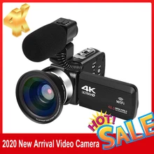 KOMERY New Release Video Camcorder 4K WiFi 48MP Built-in Fill Light Touch Screen Vlogging For Youbute Recorder Digital Camera KOMERY New Release Video Camcorder 4K WiFi 48MP Built-in Fill Light Touch Screen Vlogging For Youbute Recorder Digital Camera