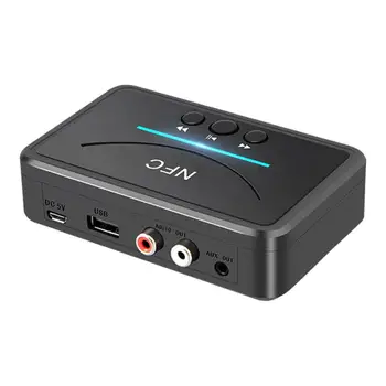 3.5mm AUX Jack RCA Music Wireless Audio Adapter Bluetooth 5.0 Receiver Transmitter Handsfree Call Mic NFC Car Kit For TV Auto ON
3.5mm AUX Jack RCA Music Wireless Audio Adapter Bluetooth 5.0 Receiver Transmitter Handsfree Call Mic NFC Car Kit For TV Auto ON