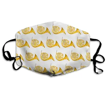YongColer Unisex Breathable Golden French Horn Pattern Mouth Mask - Adjustable Earloop Anti Dust Pollution Face Mask for
YongColer Unisex Breathable Golden French Horn Pattern Mouth Mask - Adjustable Earloop Anti Dust Pollution Face Mask for