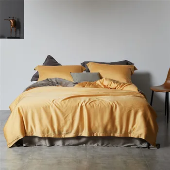 Austria Viscose More High Density Lenzing Tencel 4-piece Bedding Set Smooth Spring and Summer 60 Quilt Cover Sheet 1.8
Austria Viscose More High Density Lenzing Tencel 4-piece Bedding Set Smooth Spring and Summer 60 Quilt Cover Sheet 1.8