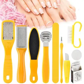 10 in 1 Foot Scrubber Professional Pedicure Tools Kit File Scrubber Remover Feet Exfoliating Set Foot Cleaner Rasp Callu C4R3
10 in 1 Foot Scrubber Professional Pedicure Tools Kit File Scrubber Remover Feet Exfoliating Set Foot Cleaner Rasp Callu C4R3