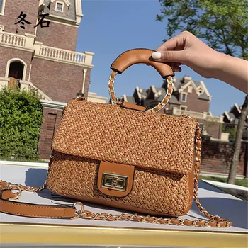 2020 New Straw Handbag Luxury Women Bags Designer Crossbody Bags Women Fashion Messenger Bag Women's Shoulder Bag Bolsa Feminina
2020 New Straw Handbag Luxury Women Bags Designer Crossbody Bags Women Fashion Messenger Bag Women's Shoulder Bag Bolsa Feminina