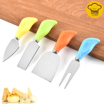 4pcs/set Stainless Steel Cheese Knife Set Butter Knife Kitchen Accessories Pizza Cutter Baking Tools
4pcs/set Stainless Steel Cheese Knife Set Butter Knife Kitchen Accessories Pizza Cutter Baking Tools