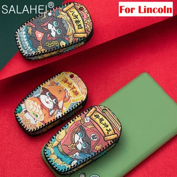 Leather Car Key Case Cover Remote Shell For Lincoln MKC MKZ MKX MKT MKS Nautilus Navigator TownCar MarkⅧ Auto Car Accessories
Leather Car Key Case Cover Remote Shell For Lincoln MKC MKZ MKX MKT MKS Nautilus Navigator TownCar MarkⅧ Auto Car Accessories