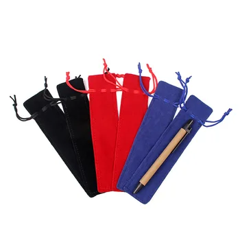 3 Colors Single Pencil Bags with Rope Fountain Ballpoint Pen Bag Velvet Pen Pouch Wholesale WB1190
3 Colors Single Pencil Bags with Rope Fountain Ballpoint Pen Bag Velvet Pen Pouch Wholesale WB1190