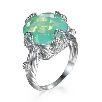 Wish Explosion Jewelry Zircon Green Protein Ring Creative Jewelry Hot Jewelry
Wish Explosion Jewelry Zircon Green Protein Ring Creative Jewelry Hot Jewelry