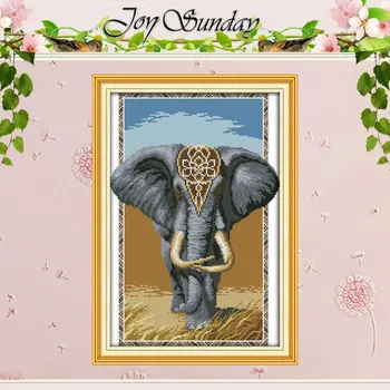 Elephant King Patterns Counted Cross Stitch 11 14CT Cross Stitch Set wholesale Animals Cross-Stitch Kit Embroidery Needlework
Elephant King Patterns Counted Cross Stitch 11 14CT Cross Stitch Set wholesale Animals Cross-Stitch Kit Embroidery Needlework