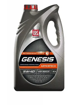 Lukoil engine oil Genesis armortech 5w40 4L 
Lukoil engine oil Genesis armortech 5w40 4L