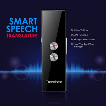 T8 Pro Smart Speech Translator MP3 Player Voice Writing Machine Support 30+ Languages Two-Way Real Time Instant Voice Translator
T8 Pro Smart Speech Translator MP3 Player Voice Writing Machine Support 30+ Languages Two-Way Real Time Instant Voice Translator