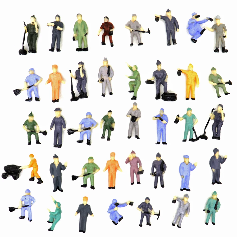 Ho Scale Train Working Figure Mode Miniature Workers With Tools For Railway Building Scenery Layout Toys Architecture
Ho Scale Train Working Figure Mode Miniature Workers With Tools For Railway Building Scenery Layout Toys Architecture