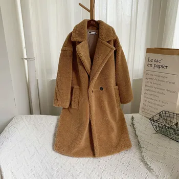 2019 new Autumn Winter Loose Medium Long Windbreaker Lamb Coat teddy coat faux fur long coat women lamb fur coat 8 color Optiona
2019 new Autumn Winter Loose Medium Long Windbreaker Lamb Coat teddy coat faux fur long coat women lamb fur coat 8 color Optiona
