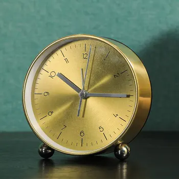 Gold Snooze Alarm Clock Smart Student Metal Silent Gold Alarm Clock Table Simple Wake Up Sveglia Digitale Sleep Trainer JJ60NZ
Gold Snooze Alarm Clock Smart Student Metal Silent Gold Alarm Clock Table Simple Wake Up Sveglia Digitale Sleep Trainer JJ60NZ
