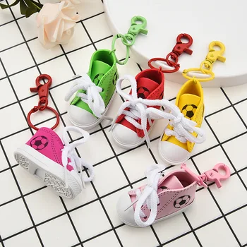 Fashion Mini Imitation Canvas I LOVE YOU Small Shoe Keychains Creative Sports Shoe Key Chain Couples Car Pendant Key Ring
Fashion Mini Imitation Canvas I LOVE YOU Small Shoe Keychains Creative Sports Shoe Key Chain Couples Car Pendant Key Ring