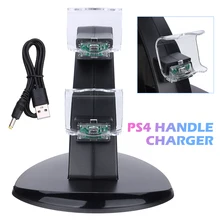 New Arrival Game Controller Charger Stand Station Portable Double LED Charging Bracket For Playstation 4 Controllers
New Arrival Game Controller Charger Stand Station Portable Double LED Charging Bracket For Playstation 4 Controllers
