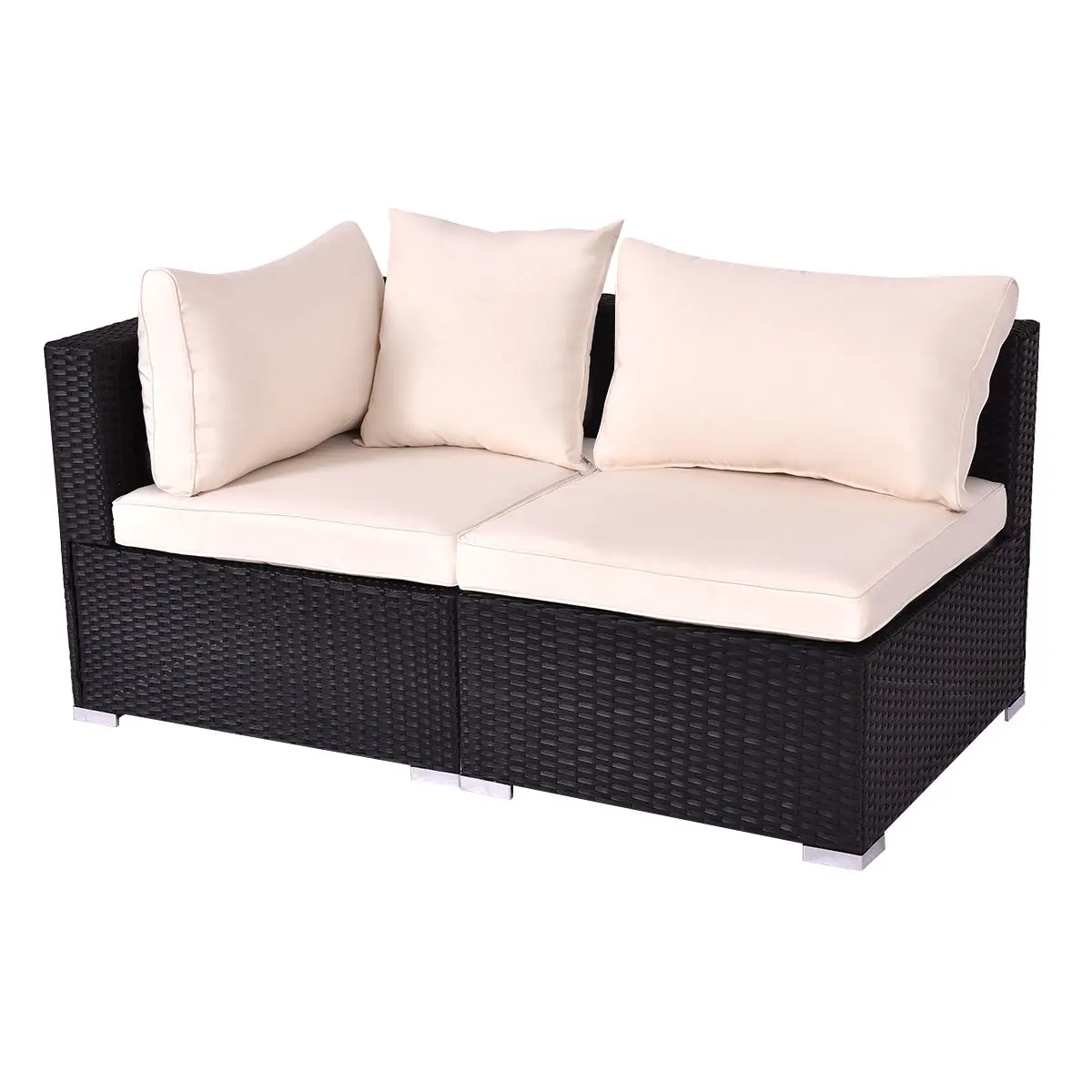 Costway Black Outdoor Patio Rattan Furniture Set Infinitely Combination Cushion Wicker
Costway Black Outdoor Patio Rattan Furniture Set Infinitely Combination Cushion Wicker