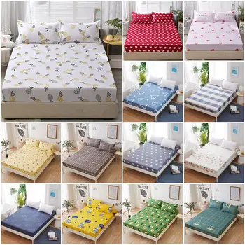 Printed Mattress Cover Soft Elastic Polyester Bed Covers Lightweight Mattress Covers Without Pillowcase Single Double King Size 
Printed Mattress Cover Soft Elastic Polyester Bed Covers Lightweight Mattress Covers Without Pillowcase Single Double King Size