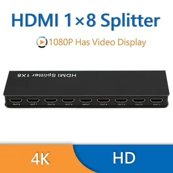 1 In 8 HDMI Splitter Full HD For PS3 Xbox DVD HD TV Monitors Projectors HDR 4k Converter High Quality
1 In 8 HDMI Splitter Full HD For PS3 Xbox DVD HD TV Monitors Projectors HDR 4k Converter High Quality