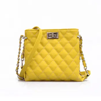 2019 HOT women's shoulder bag fashion chain mini bag Lingge imitation leather Messenger bag handbag
2019 HOT women's shoulder bag fashion chain mini bag Lingge imitation leather Messenger bag handbag