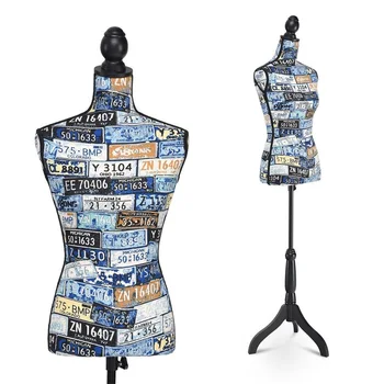 Height Adjustable Female Mannequin Torso Dress Form Display Stand Durable MDF Tripod Base Adjustable Height Mannequin HW58314
Height Adjustable Female Mannequin Torso Dress Form Display Stand Durable MDF Tripod Base Adjustable Height Mannequin HW58314