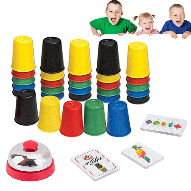 Table Games Stacking Cups Plastic Card Games Party Game Family Parent Child Indoor Speed Challenge Training Desktop Funny Toys
Table Games Stacking Cups Plastic Card Games Party Game Family Parent Child Indoor Speed Challenge Training Desktop Funny Toys
