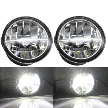2PCS 6000K White LED fog lights 55W Halogen fog light CCC E2 12V DRL lamp For Nissan Juke F15 Hatchback 2010-2014
2PCS 6000K White LED fog lights 55W Halogen fog light CCC E2 12V DRL lamp For Nissan Juke F15 Hatchback 2010-2014