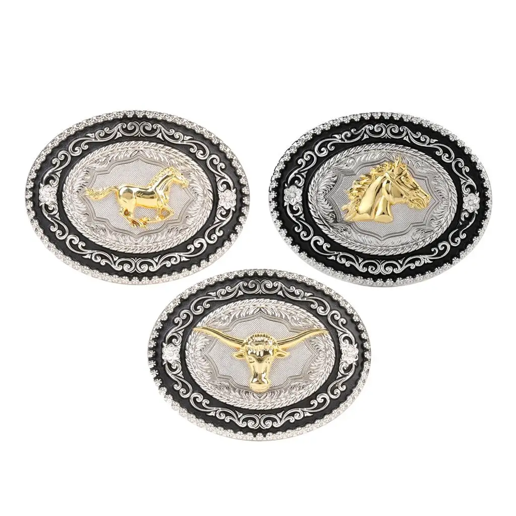 Vintage style western cowboy engraved animal belt buckle Western Indian Belt Buckle Embossed OX Head Rodeo Buckle Replacement Vintage style western cowboy engraved animal belt buckle Western Indian Belt Buckle Embossed OX Head Rodeo Buckle Replacement