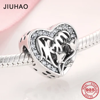 Mother's Day gift Mon 925 Sterling Silver Heart Fashion ransparent zircon Bead Fit Original JIUHAO Silver Bracelet and Necklace
Mother's Day gift Mon 925 Sterling Silver Heart Fashion ransparent zircon Bead Fit Original JIUHAO Silver Bracelet and Necklace