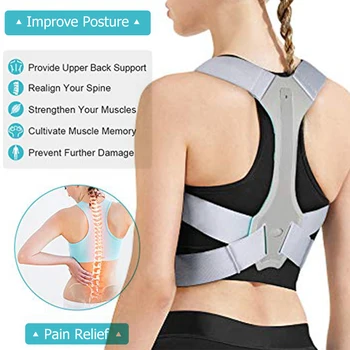 Posture Corrector Adjustable Humpback Correction Belt Back Brace Spine Orthosis Spinal Posture Corrector Pain Relief
Posture Corrector Adjustable Humpback Correction Belt Back Brace Spine Orthosis Spinal Posture Corrector Pain Relief