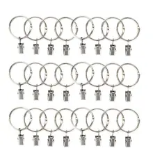 10PCS Metal Snap Ring Curtain Buckle Simple with Opening Multifunction Hooks Hanger Racks Household Supplies
10PCS Metal Snap Ring Curtain Buckle Simple with Opening Multifunction Hooks Hanger Racks Household Supplies