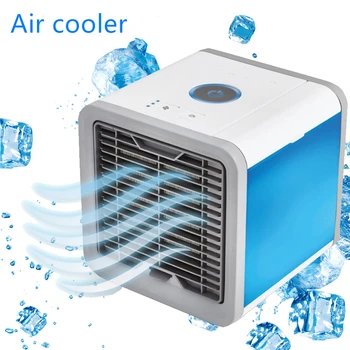 USB Portable Air Conditioner 7 Colors Light Desktop Air Cooling Fan Humidifier Purifier Air Cooler Fan for Office Home 
USB Portable Air Conditioner 7 Colors Light Desktop Air Cooling Fan Humidifier Purifier Air Cooler Fan for Office Home