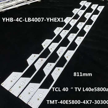 Strip bar light led background 7 lamp for tcl 40 "tv l40e5800a YHB-4C-LB4007-YHEX1 lvu400ndel TMT-40E5800-4X7-3030C 40hr330m07a1
Strip bar light led background 7 lamp for tcl 40 "tv l40e5800a YHB-4C-LB4007-YHEX1 lvu400ndel TMT-40E5800-4X7-3030C 40hr330m07a1