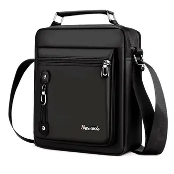 Men's Fashion Business Design Oxford Shoulder Bags iPad Mini Black Crossbody Waterproof Bag Messenger Bag Small Flap Travel Bags 
Men's Fashion Business Design Oxford Shoulder Bags iPad Mini Black Crossbody Waterproof Bag Messenger Bag Small Flap Travel Bags