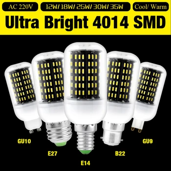 5Pcs New 220V E27 36 56 72 96 138 LEDs E14 G9 Corn light Spotlight Bulb GU10 Replace 12W 18W 25W 30W 35W Saving Energy LED Lamp
5Pcs New 220V E27 36 56 72 96 138 LEDs E14 G9 Corn light Spotlight Bulb GU10 Replace 12W 18W 25W 30W 35W Saving Energy LED Lamp