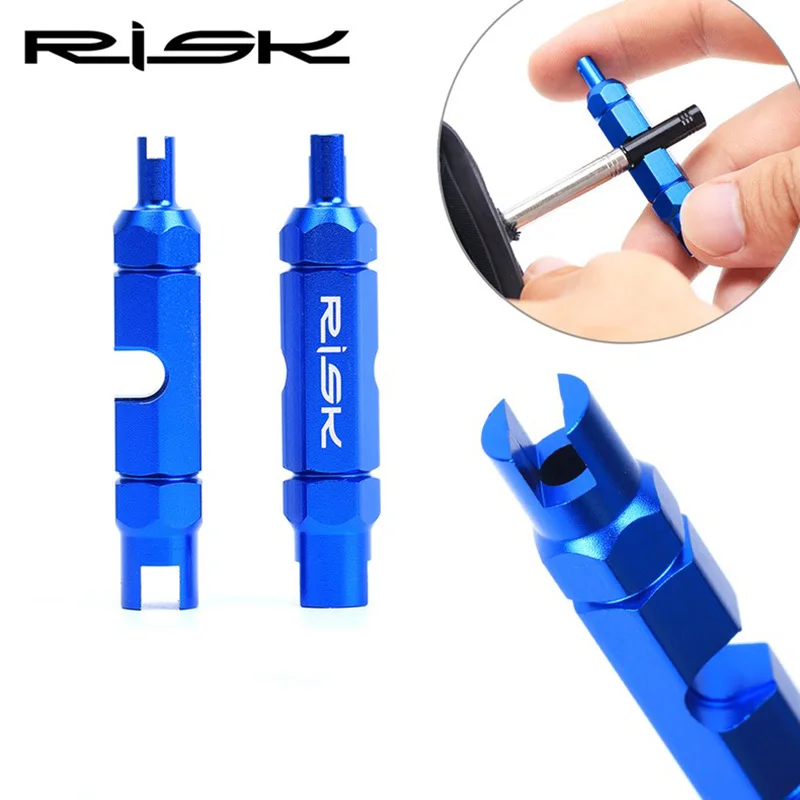 Risk Bicycle Multifunctional Valve Tools For Schrader/Presta MTB Road Bike Tire Disassemble Alumium Presta Extension | Спорт и