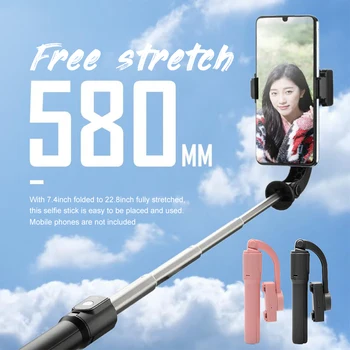 

Universal Monopod Bluetooth Selfie Stick Tripod Extendable Rod Anti-shake Rotatable Travel Gift For Phone Wireless Remote