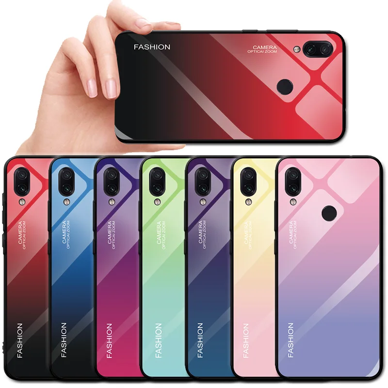 Gradient Tempered Glass Case For Redmi Go 6 7 5A 6A 7A 5 Plus K20 Pro Note 4 4X 7 5 Pro Cover For Xiaomi Mi 8 9 SE 9T Pro F1
Gradient Tempered Glass Case For Redmi Go 6 7 5A 6A 7A 5 Plus K20 Pro Note 4 4X 7 5 Pro Cover For Xiaomi Mi 8 9 SE 9T Pro F1