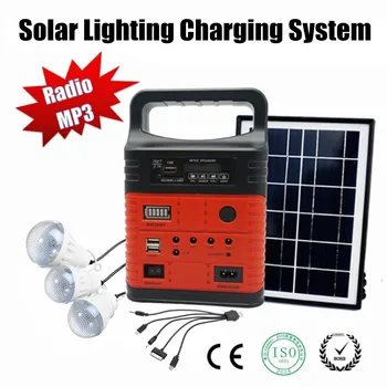 7500mAH USB Charging Household Generator Kit Outdoor Power Supply MP3 Radio Flashlight Emergency 3 LED Solar Lighting System Kit
7500mAH USB Charging Household Generator Kit Outdoor Power Supply MP3 Radio Flashlight Emergency 3 LED Solar Lighting System Kit