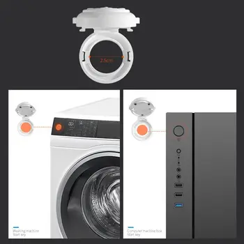 Button Security Lock Car Washing Machine Computer Key Start Protection Cover Baby Safety Prevent Pressing Device Y4UD
Button Security Lock Car Washing Machine Computer Key Start Protection Cover Baby Safety Prevent Pressing Device Y4UD