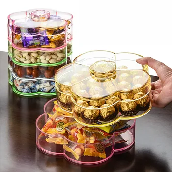Multi-layered Dried Fruit Box Candy Box Partition with Cover Acrylic Food Storage Tank Stackable Fruit Plates Kitchen Organizer
Multi-layered Dried Fruit Box Candy Box Partition with Cover Acrylic Food Storage Tank Stackable Fruit Plates Kitchen Organizer