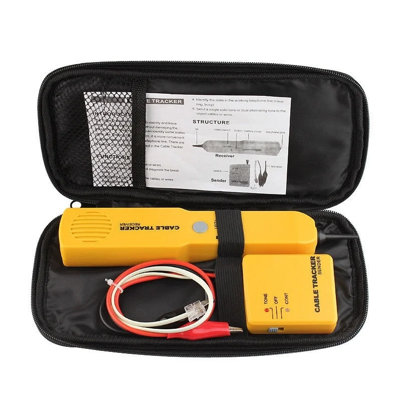 hot sale CABLE FINDER TONE GENERATOR PROBE TRACKER WIRE NETWORK TESTER TRACER KIT
hot sale CABLE FINDER TONE GENERATOR PROBE TRACKER WIRE NETWORK TESTER TRACER KIT