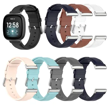 Replacement Round Tail Leather Strap Watch Band Strap for Fitbit Versa 3/Sense Smartwatch Bracelet Unisex Accessories
Replacement Round Tail Leather Strap Watch Band Strap for Fitbit Versa 3/Sense Smartwatch Bracelet Unisex Accessories