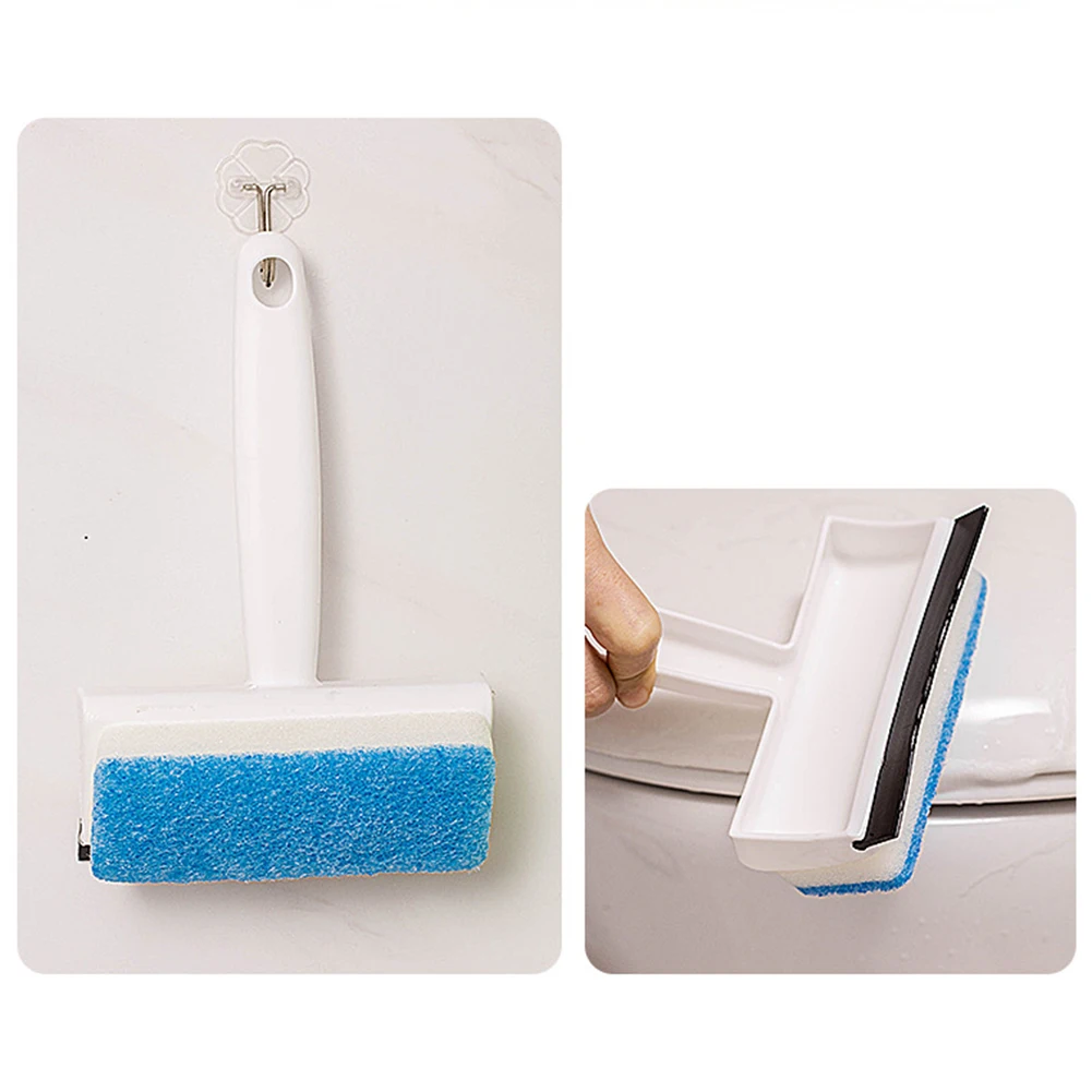 Generic 2in1 Double Sided Window Squeegee Sponge Bathroom Window