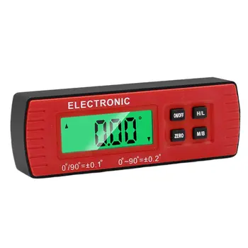 Mini Digital Inclinometer IP54 Level Box Protractor Electronic Angle Finder Bevel Gauge Magnet with Magnetic Base Measuring Tool
Mini Digital Inclinometer IP54 Level Box Protractor Electronic Angle Finder Bevel Gauge Magnet with Magnetic Base Measuring Tool