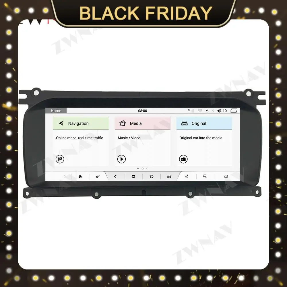 Android 9.0 Car CD Player GPS Navigation For Land Range Rover EVogue L405 2012-2016 Auto Radio Stereo Multimedia Player HeadUnit
Android 9.0 Car CD Player GPS Navigation For Land Range Rover EVogue L405 2012-2016 Auto Radio Stereo Multimedia Player HeadUnit