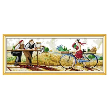 Fat men and woman Embroidery floss Counted Cotton Cross Stitch In 11CT 14CT DIY Needlework DMC Cross Stitch Kits For Embroidery
Fat men and woman Embroidery floss Counted Cotton Cross Stitch In 11CT 14CT DIY Needlework DMC Cross Stitch Kits For Embroidery