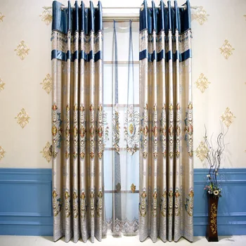 European Plain Embroidery Jane European Atmospheric Full Shade Curtains for Living Dining Room Bedroom.
European Plain Embroidery Jane European Atmospheric Full Shade Curtains for Living Dining Room Bedroom.