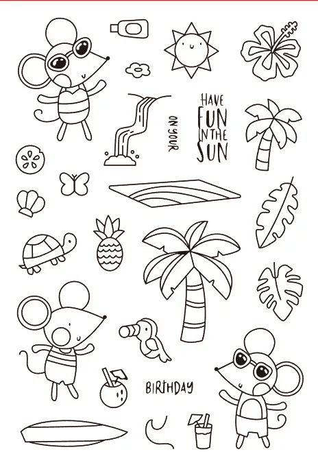 11x16 Three mice Transparent Clear Stamps Silicone Seals for DIY scrapbooking photo album Card Making
11x16 Three mice Transparent Clear Stamps Silicone Seals for DIY scrapbooking photo album Card Making