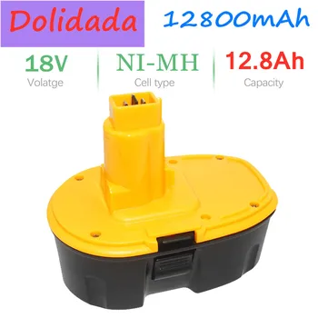 18V12.8Ah 12800mah Rechargeable Li-ion Battery Portable Replacement Battery Backup Battery For Dewalt DC9096 Electric Power Tool
18V12.8Ah 12800mah Rechargeable Li-ion Battery Portable Replacement Battery Backup Battery For Dewalt DC9096 Electric Power Tool