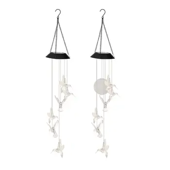 6LED Solar Hummingbird Hanging Light Energy Saving and Environmental Protection Outdoor Garden Wind Chime Decorative Lamp
6LED Solar Hummingbird Hanging Light Energy Saving and Environmental Protection Outdoor Garden Wind Chime Decorative Lamp